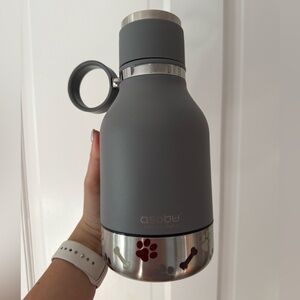 Asobu Gray Insulated Bottle
